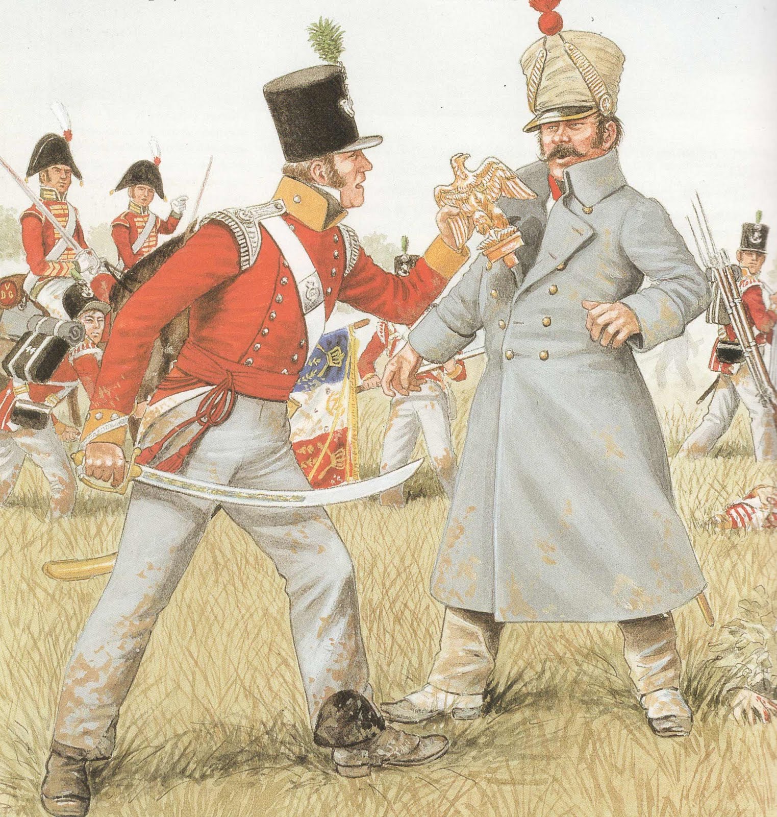 Британская пехота 1812